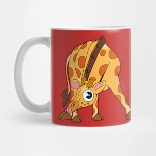 Giraffe Cartoon Funny Mug